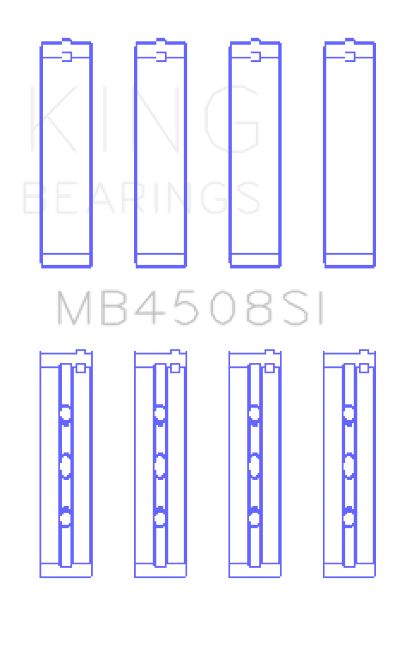 Load image into Gallery viewer, King Acura J30A/J32A/J35A/J35Z (Size STD) Performance Main Bearing Set