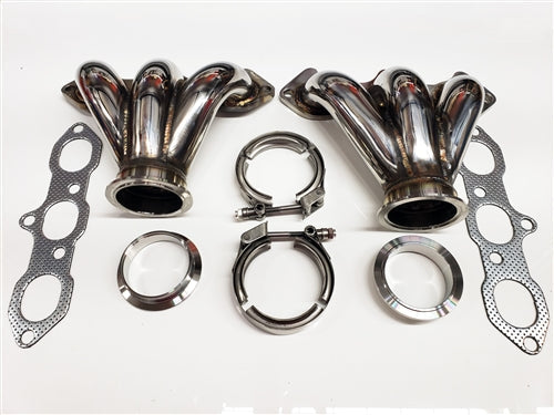 Load image into Gallery viewer, J-Swap Big Tube Manifold / Header V-Band Starter Kit