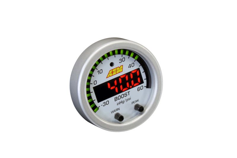 Load image into Gallery viewer, AEM X-Series Boost Pressure -30inHg 60psi Gauge Kit
