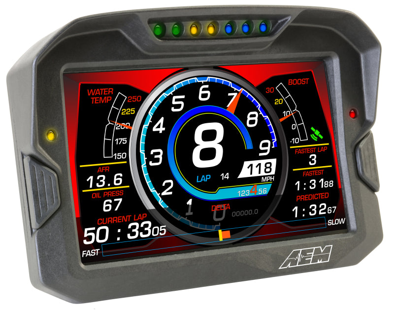 Load image into Gallery viewer, AEM CD-7 Non Logging Race Dash Carbon Fiber Digital Display (CAN Input Only)
