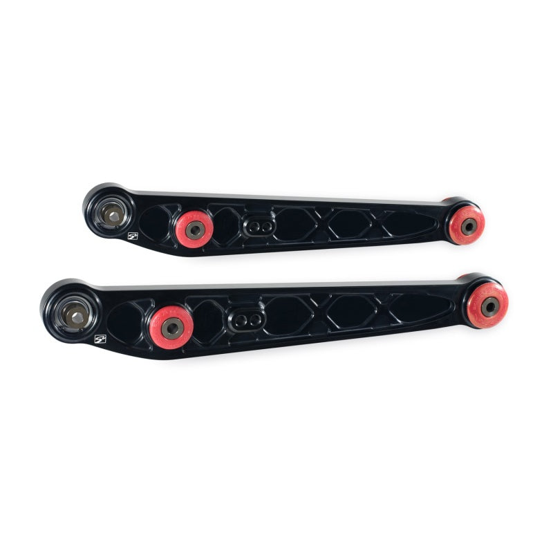 Load image into Gallery viewer, Skunk2 Honda/Acura EK Alpha Series Rear Lower Control Arm Set - Black
