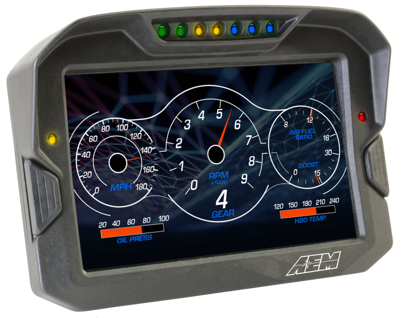 Load image into Gallery viewer, AEM CD-7 Logging GPS Enabled Race Dash Carbon Fiber Digital Display w/o VDM (CAN Input Only)
