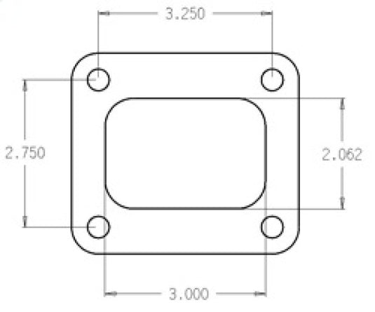 Cometic Turbo FLG T4 Garrett Exh Inlet .010in Exhaust Gasket