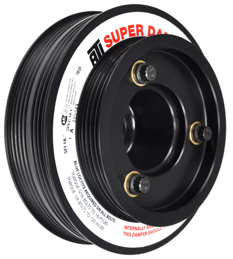 Load image into Gallery viewer, ATI Damper - 5.67in - Alum - (3) 4 Grv - Honda B - OEM Style - Bolt On Ps - 1Pc
