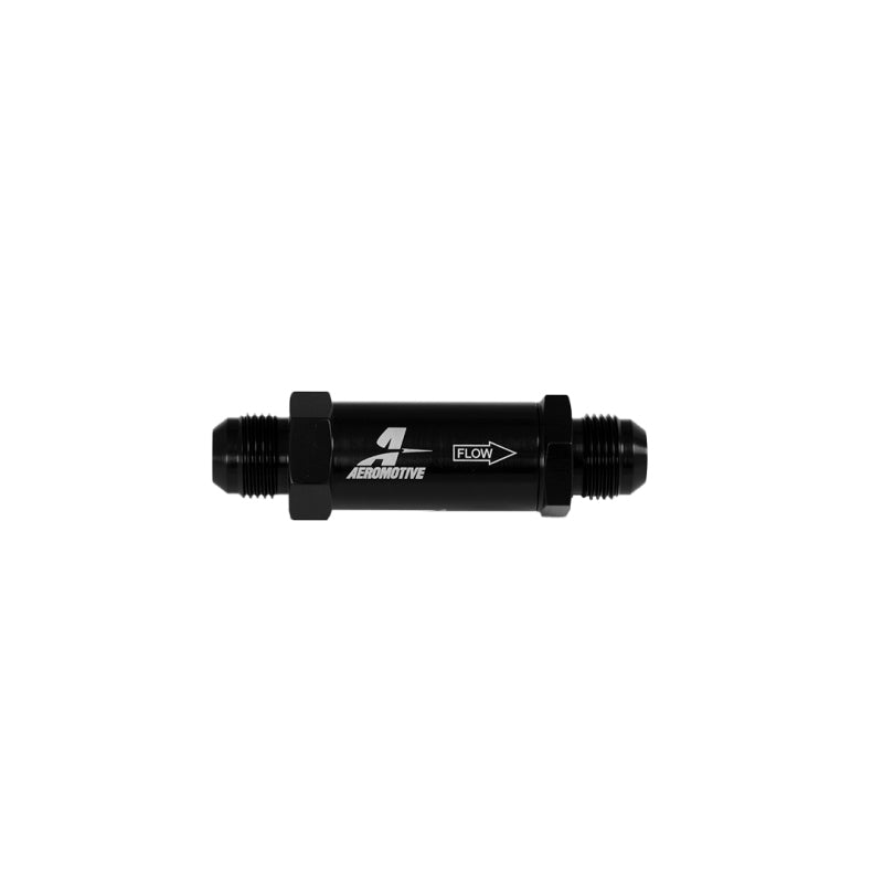 Load image into Gallery viewer, Aeromotive In-Line Full Flow Check Valve (-10 AN Flare) - Black
