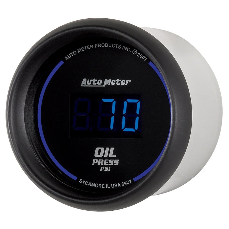 Load image into Gallery viewer, Autometer Cobalt Digital 52.4mm Black 0-100psi Oil Pressure Gauge
