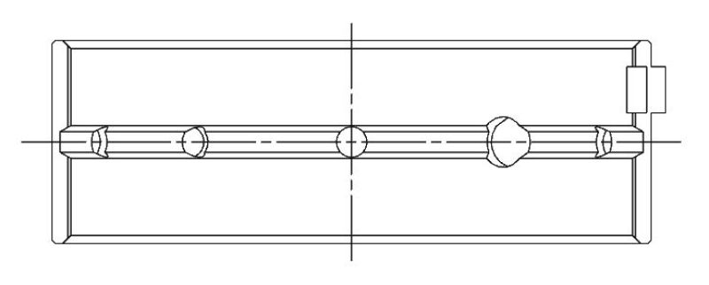 Load image into Gallery viewer, ACL Nissan RB26DETT Std Size High Perf w/ Extra Oil Clearance Main Bearing Set CT-1 Coated
