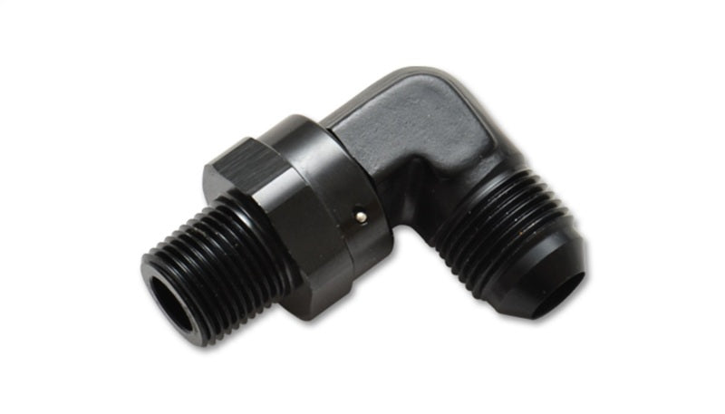 Load image into Gallery viewer, Vibrant -10AN to 3/8in NPT Male Swivel 90 Degree Adapter Fitting
