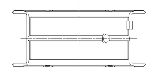 ACL Nissan L20/L24/L28 1998cc/2393cc/2753cc STD Size High Perf Main Bearing Set w/.001 Oil Clearance