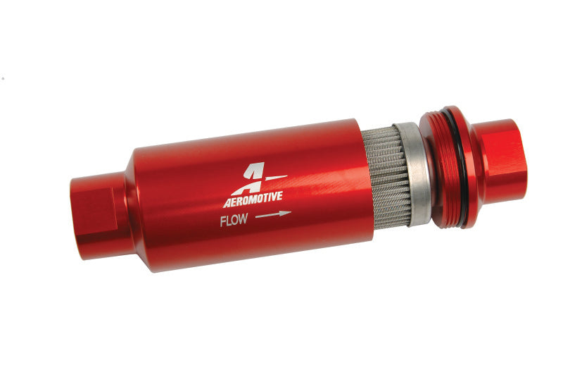 Load image into Gallery viewer, Aeromotive In-Line Filter - (AN-10) 100 Micron SS Element
