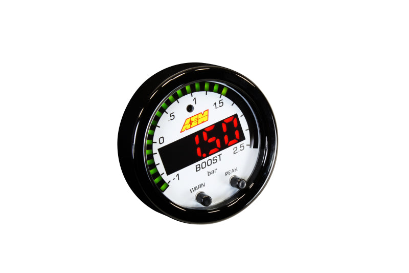 Load image into Gallery viewer, AEM X-Series Boost Pressure -30inHg 35psi Gauge
