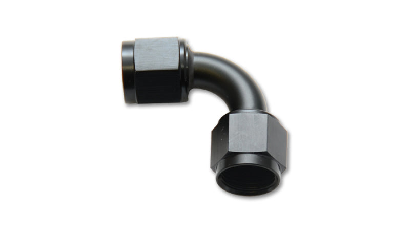 Load image into Gallery viewer, Vibrant -12AN Female 90 Degree Union Adapter (AN to AN) - Anodized Black Only
