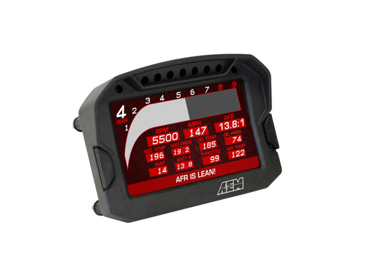 AEM CD-5G Carbon Digital Dash Display w/ Interal 10Hz GPS & Antenna