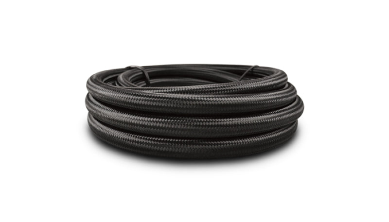 Load image into Gallery viewer, Vibrant -4 AN Black Nylon Braided Flex Hose (20 foot roll)
