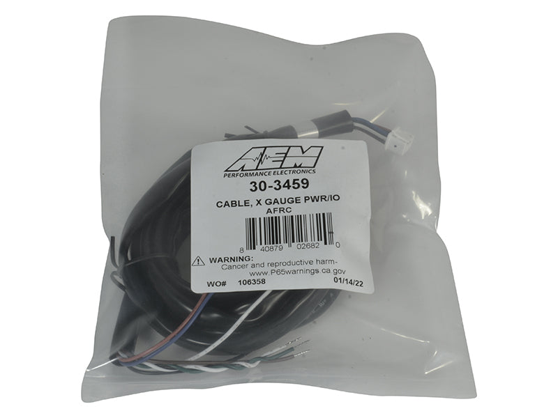 Load image into Gallery viewer, AEM Power Harness for 30-0300 X-Series Wideband Gauge
