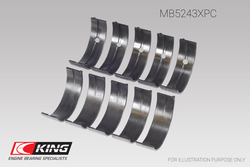 Load image into Gallery viewer, King Nissan SR20DE/DET (2.0L) (Size STD) Performance Coated Main Bearing Set
