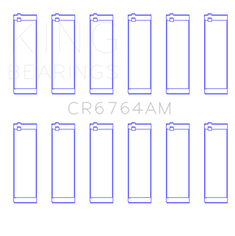 Load image into Gallery viewer, King VW AES/AUE/ABV (Size STD) Connecting Rod Bearing Set (Set of 6)
