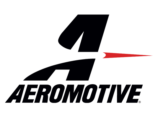 Aeromotive In-Line Filter 10AN 10 Micron Microglass Element Bright-Dip Black 2in OD