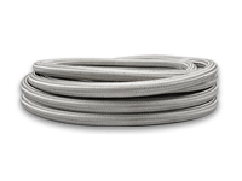 Load image into Gallery viewer, Vibrant SS Braided Flex Hose with PTFE Liner -8 AN 0.32in ID (150ft Roll)
