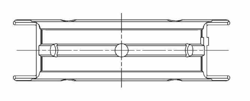 Load image into Gallery viewer, ACL Subaru EJ20/EJ22/EJ25 (For Thrust in #5 Position) Standard Size High Performance w/ Extra Oil Cl
