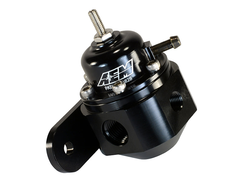 Load image into Gallery viewer, AEM Universal Black Adjustable Fuel Pressure Regulator
