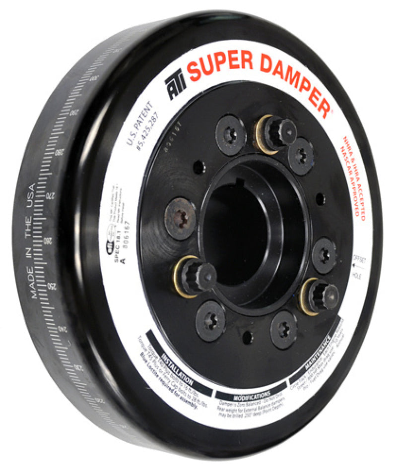 Load image into Gallery viewer, ATI Damper - 7.07in - Alum - 6 Grv - Toyota Supra - 94-98 - JZ80 - 5.88 Drive - 2RG - OEM Belt Size
