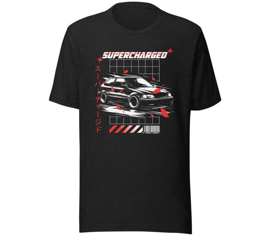 Prank Parts Supercharged Civic Design T-Shirt