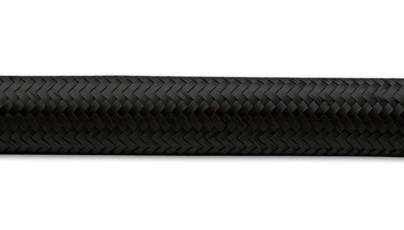 Load image into Gallery viewer, Vibrant -6 AN Black Nylon Braided Flex Hose (50 foot roll)
