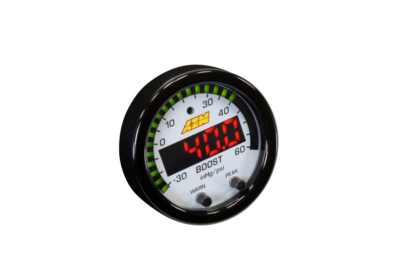 Load image into Gallery viewer, AEM X-Series Boost Pressure -30inHg 60psi Gauge Kit
