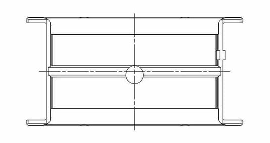 ACL Chevrolet V8 396/402/427/454 Race Series Standard Size Main Bearing Set with Extra Oil Clearance