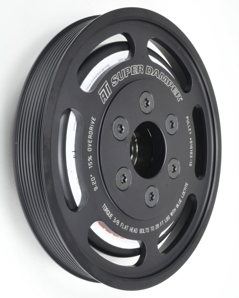 Load image into Gallery viewer, ATI Damper - 7.48in - Alum LW - 6 Grv - 2014+ Corvette LT1/LT4 - Dry Sump - 6 Bolt (Excl SC Pulley)
