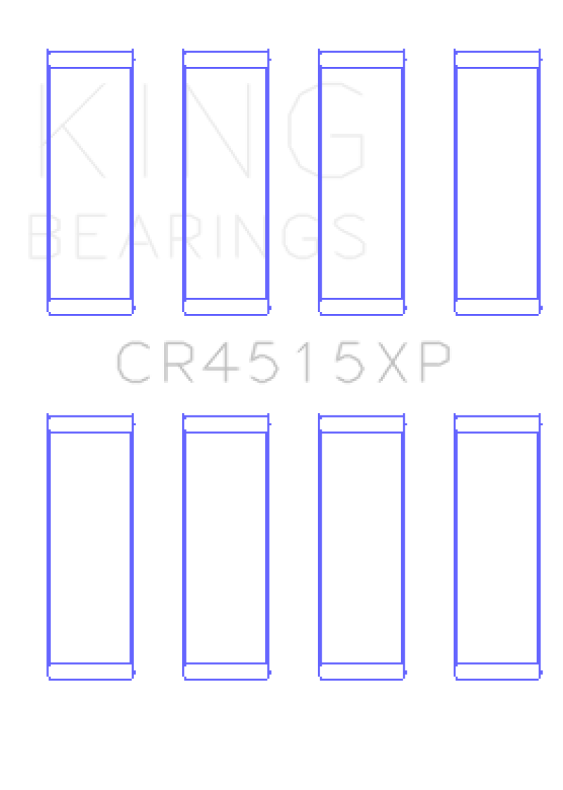 Load image into Gallery viewer, King Ford/Mazda 2.0L Duratec (Size STD) Tri-Metal Copper-Lead Nickel Performance Rod Bearing Set
