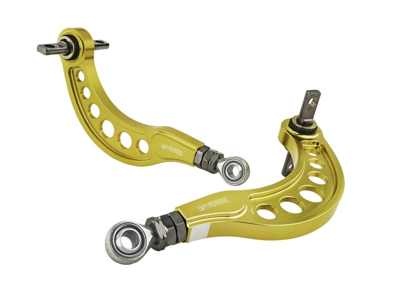 Load image into Gallery viewer, Skunk2 Pro Series 12-13 Honda Civic Gold Anodized Adjustable Rear Camber Kits
