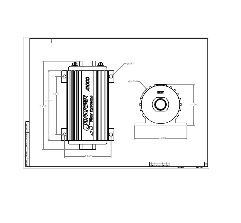 Load image into Gallery viewer, Aeromotive A1000 Fuel Pump - EFI or Carbureted Applications
