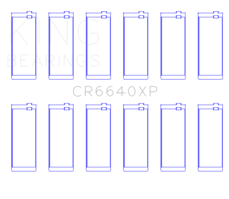 Load image into Gallery viewer, King BMW M20/M50 2.0L/2.5L/2.7L (Size STD) Performance Rod Bearing Set
