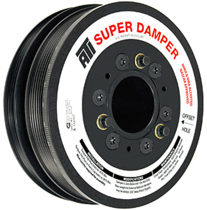 Load image into Gallery viewer, ATI Damper - 7.425in - Steel LW - 6/4 Grv - LS1-2-3-6 &amp; L76 - 97-13 - Y Body &amp; SS &amp; G8 - 3 Ring
