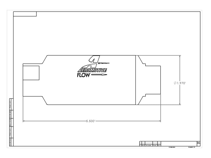 Load image into Gallery viewer, Aeromotive In-Line Filter - (AN-10) 10 Micron fabric Element
