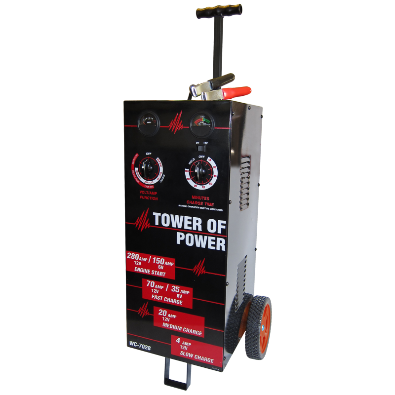 Load image into Gallery viewer, Autometer Wheel Charger Tower of Power Man 70/30/4/280 AMP
