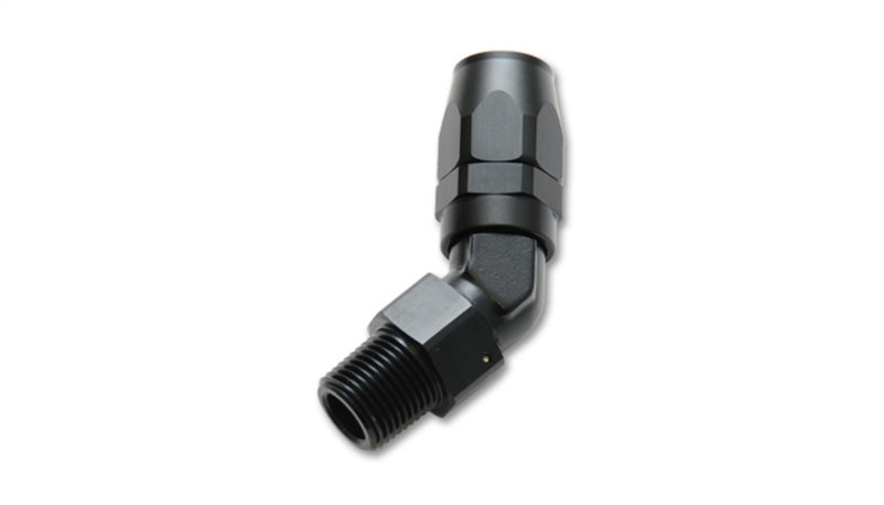 Load image into Gallery viewer, Vibrant -10AN Male NPT 45Degree Hose End Fitting - 1/2 NPT
