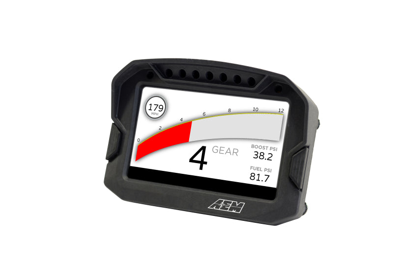 Load image into Gallery viewer, AEM CD-5G Carbon Digital Dash Display w/ Interal 10Hz GPS &amp; Antenna
