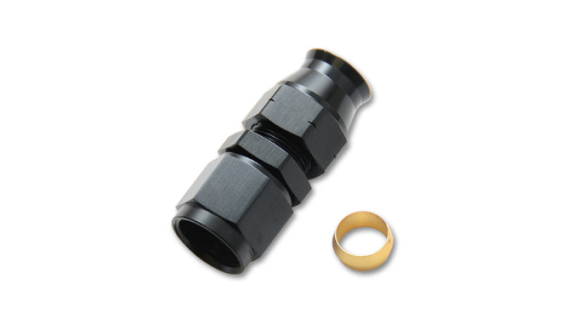 Load image into Gallery viewer, Vibrant -4AN Female to 1/4in Tube Adapter Fittings (w/ Brass Olive Insert)
