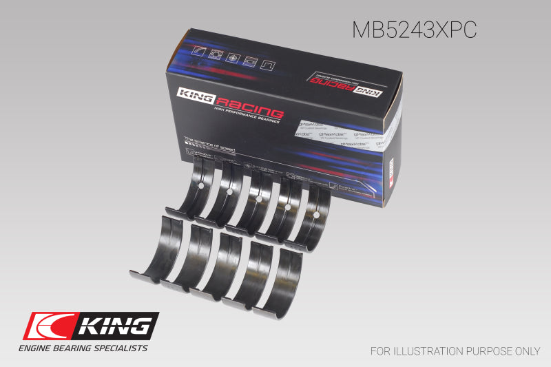 Load image into Gallery viewer, King Nissan SR20DE/DET (2.0L) (Size STD) Performance Coated Main Bearing Set
