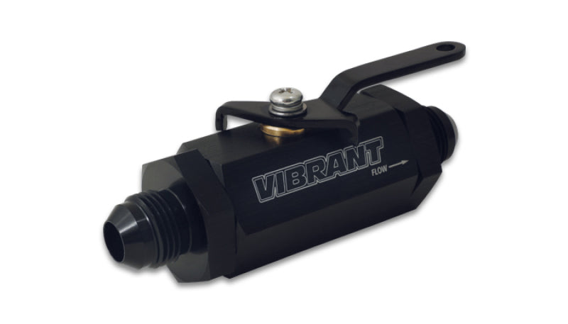 Load image into Gallery viewer, Vibrant -10AN to -10AN Male Shut Off Valve - Black
