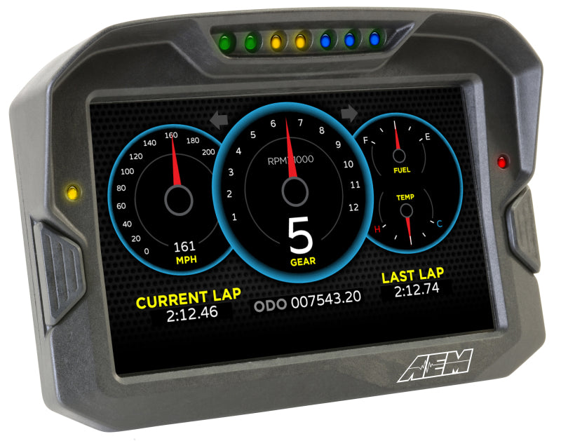 Load image into Gallery viewer, AEM CD-7 Non Logging Race Dash Carbon Fiber Digital Display (CAN Input Only)
