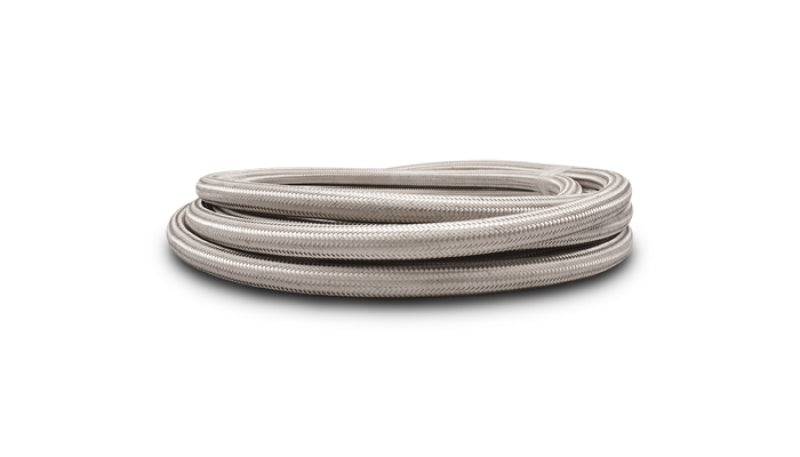 Load image into Gallery viewer, Vibrant -10 AN SS Braided Flex Hose (5 foot roll)
