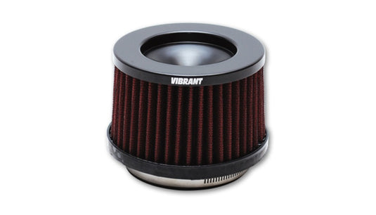 Vibrant The Classic Perf Air Filter 4.75in O.D. Cone x 3-5/8in Tall x 4in inlet I.D. Turbo Outlets