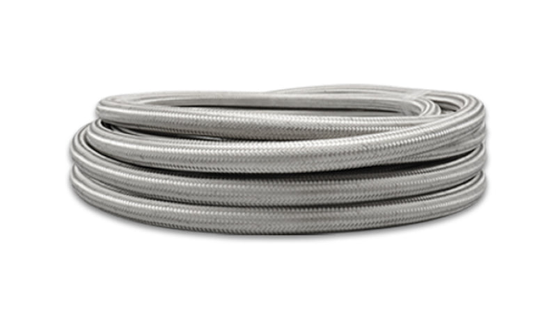 Load image into Gallery viewer, Vibrant SS Braided Flex Hose with PTFE Liner -6 AN (5 Foot Roll)
