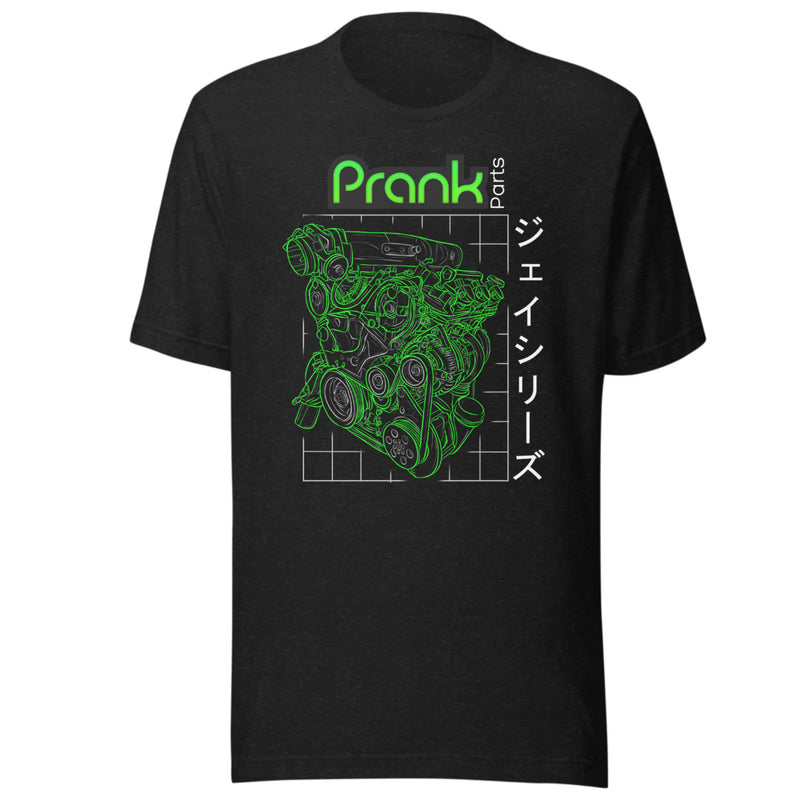 Load image into Gallery viewer, Prank Parts Engine Design T-Shirt
